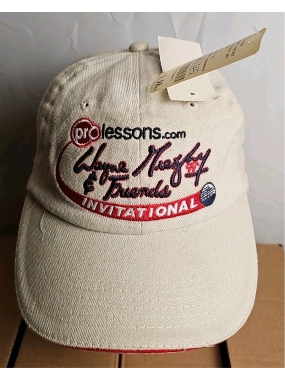 Vintage Wayne Gretzky & Friends Invitational 2000 Glen Arbour Golf Hat New W Tag